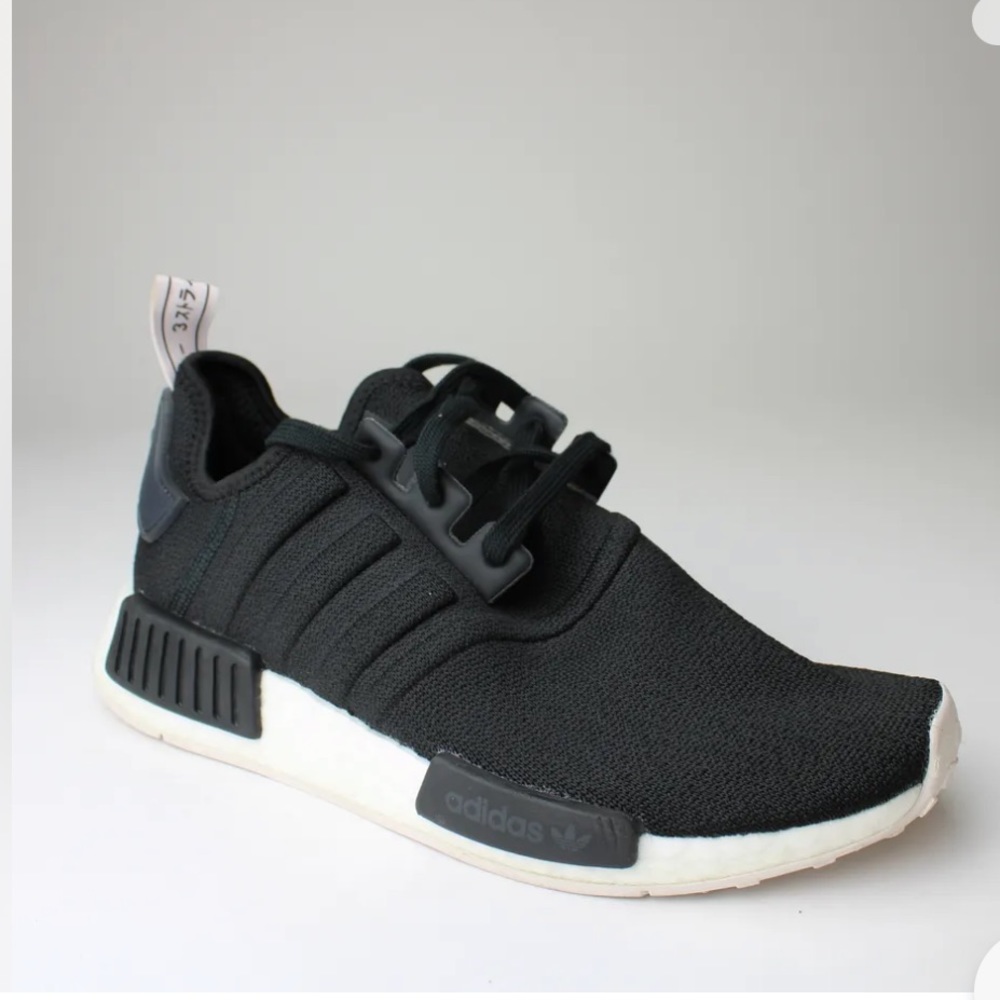 adidas NMD R1 Primeknit Sneakers Black White